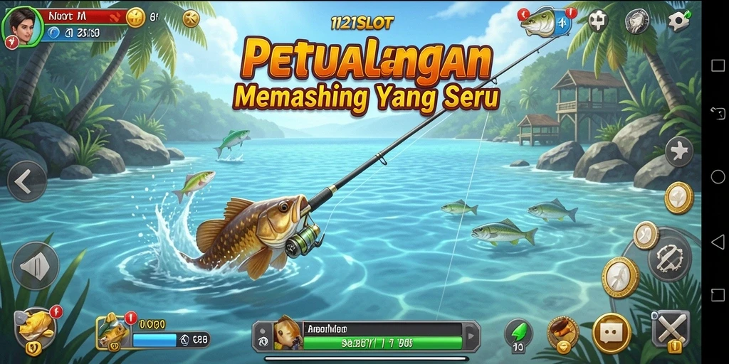 Tangkapan ikan yang menakjubkan dalam gameplay 1121SLOT.
